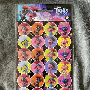 Trolls World Tour Movie Stickers Featuring Poppy Branch More | 96 Stickers NEW